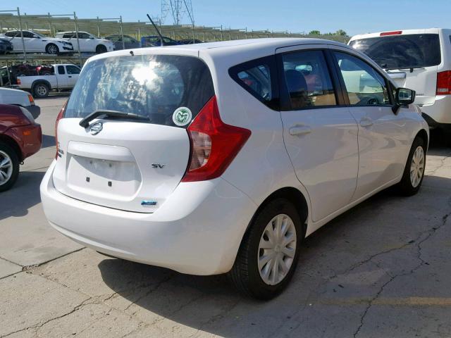 3N1CE2CP2GL351527 - 2016 NISSAN VERSA NOTE WHITE photo 4