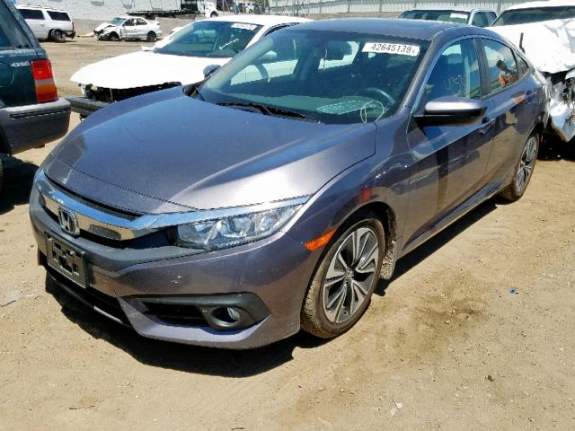 19XFC1F77GE201603 - 2016 HONDA CIVIC EXL 灰色 照片 2
