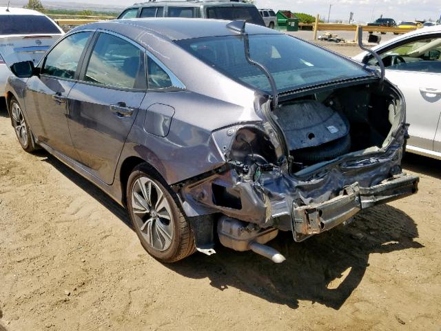 19XFC1F77GE201603 - 2016 HONDA CIVIC EXL 灰色 照片 3