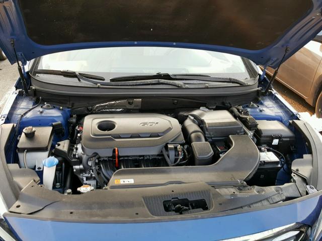 5NPE34AF6FH189112 - 2015 HYUNDAI SONATA SPO BLUE photo 7