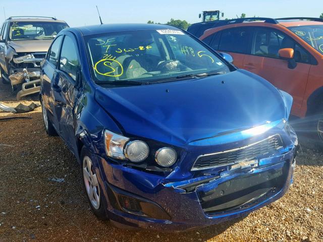 1G1JA5SH1D4114565 - 2013 CHEVROLET SONIC LS BLUE photo 1