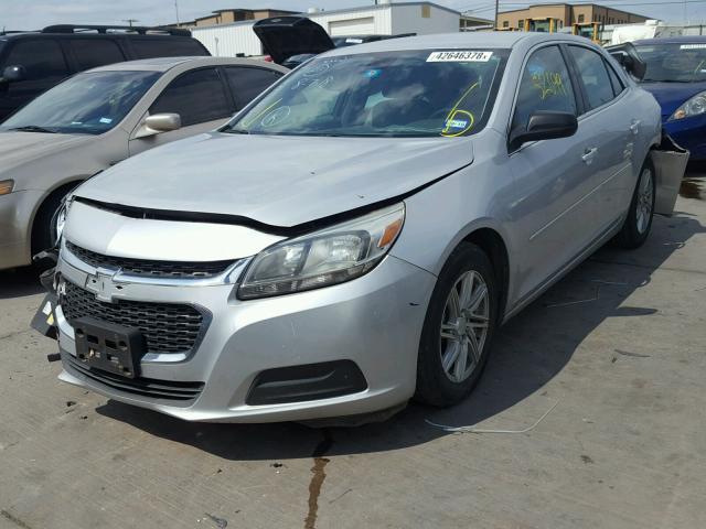 1G11B5SL7EF239108 - 2014 CHEVROLET MALIBU LS ვერცხლისფერი ფოტო 2
