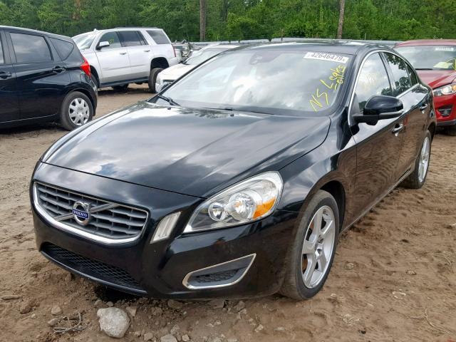 YV1622FS6C2042474 - 2012 VOLVO S60 T5 BLACK photo 2