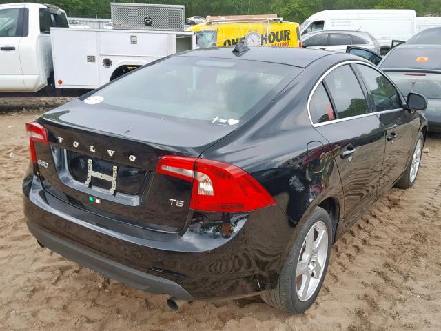 YV1622FS6C2042474 - 2012 VOLVO S60 T5 BLACK photo 4