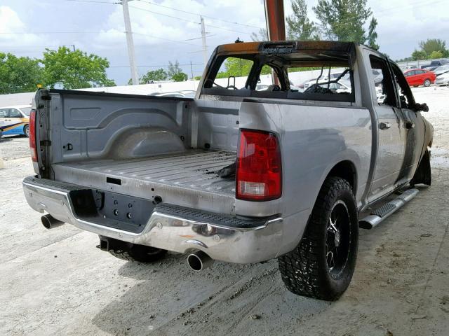 1C6RR6LM2FS580502 - 2015 RAM 1500 SLT GRAY photo 4