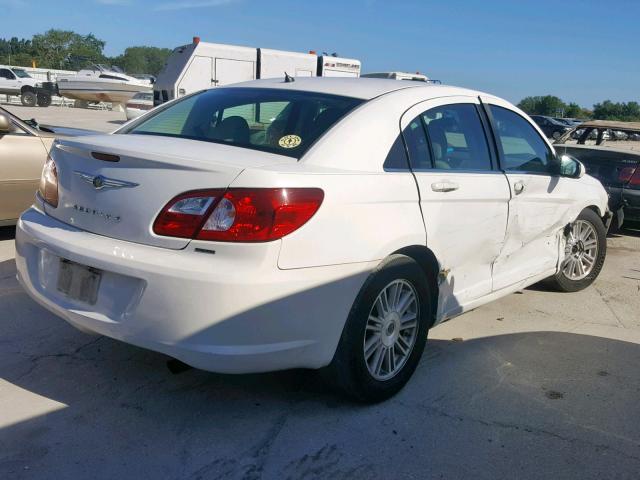 1C3LC56K57N563279 - 2007 CHRYSLER SEBRING TO WHITE photo 4