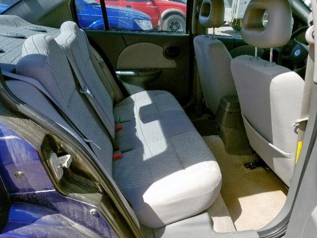 1G8AJ55F86Z183058 - 2006 SATURN ION LEVEL BLUE photo 6