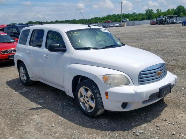 3GNCA13B49S562266 - 2009 CHEVROLET HHR LS WHITE photo 1