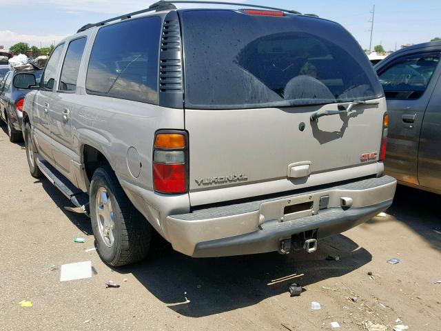 1GKFK66UX5J207468 - 2005 GMC YUKON XL D SILVER photo 3