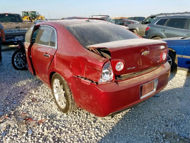 1G1ZK57B89F190185 - 2009 CHEVROLET MALIBU LTZ 红色 照片 3