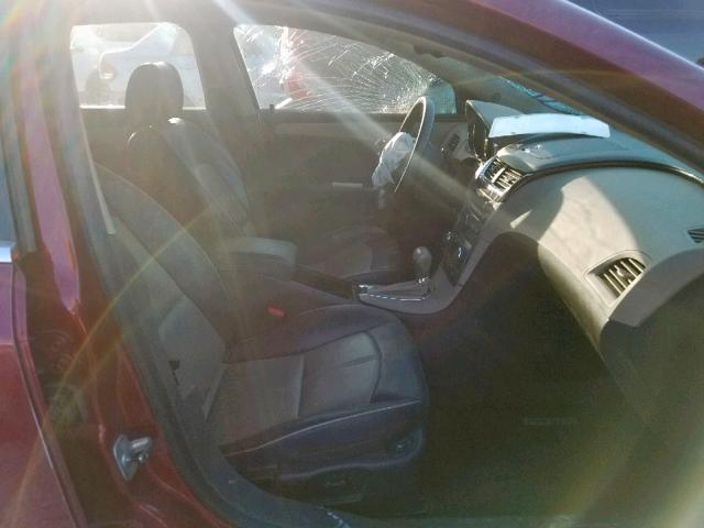 1G1ZK57B89F190185 - 2009 CHEVROLET MALIBU LTZ 红色 照片 5