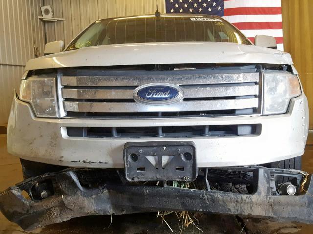 2FMDK49CX7BA96885 - 2007 FORD EDGE SEL P CREAM photo 9