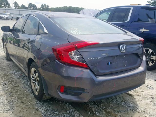 19XFC2F57GE026452 - 2016 HONDA CIVIC LX GRAY photo 3