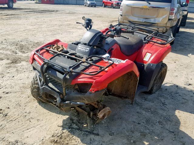 1HFTE4140H4301613 - 2017 HONDA TRX420 FA RED photo 2