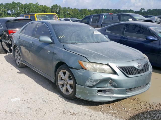 4T1BE46K87U721434 - 2007 TOYOTA CAMRY NEW GREEN photo 1