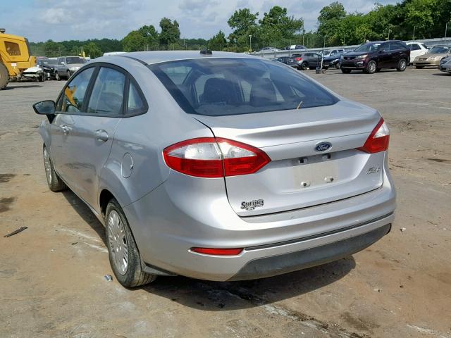 3FADP4AJXGM192794 - 2016 FORD FIESTA S SILVER photo 3