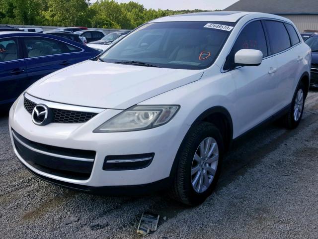 JM3TB28Y270103886 - 2007 MAZDA CX-9 WHITE photo 2