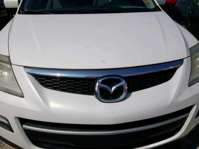 JM3TB28Y270103886 - 2007 MAZDA CX-9 WHITE photo 9