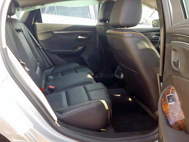 2G1165S35F9202413 - 2015 CHEVROLET IMPALA LTZ SILVER photo 6