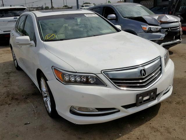 JH4KC1F99EC004001 - 2014 ACURA RLX ADVANC WHITE photo 1