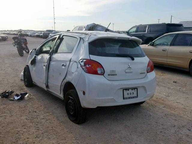 ML32A3HJ5FH042133 - 2015 MITSUBISHI MIRAGE DE WHITE photo 3