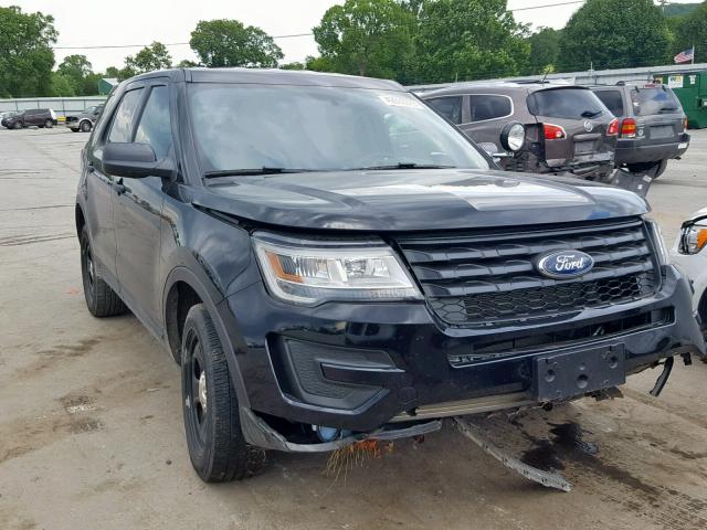 1FM5K8AR8JGA83239 - 2018 FORD EXPLORER P BLACK photo 1