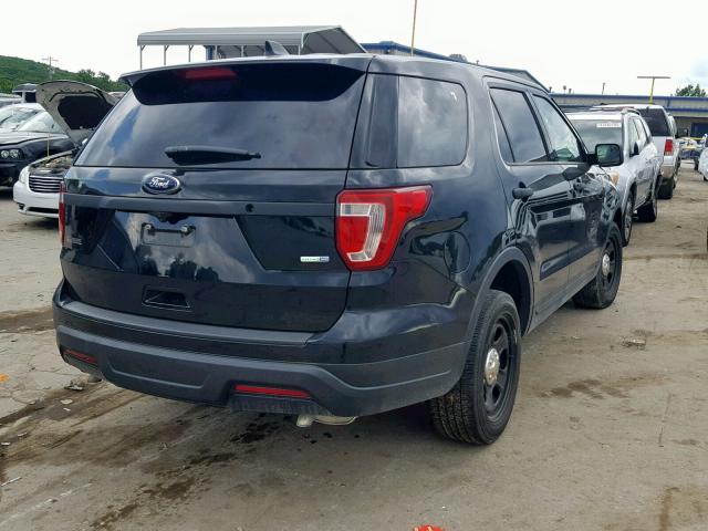 1FM5K8AR8JGA83239 - 2018 FORD EXPLORER P BLACK photo 4