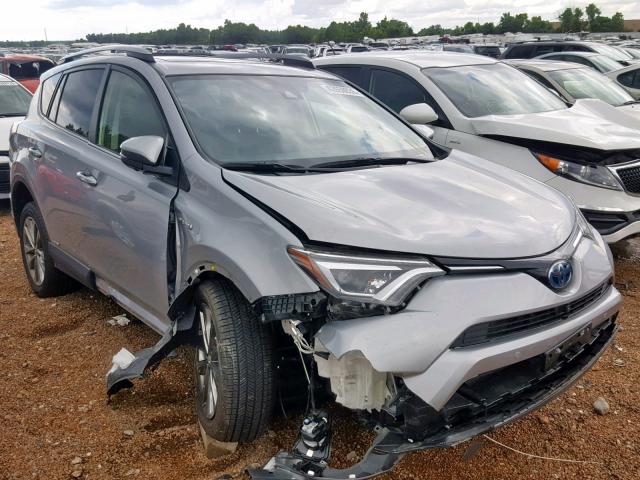 JTMDJREV0JD211815 - 2018 TOYOTA RAV4 HV LI GRAY photo 1