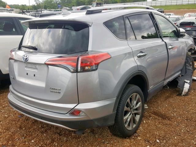 JTMDJREV0JD211815 - 2018 TOYOTA RAV4 HV LI GRAY photo 4