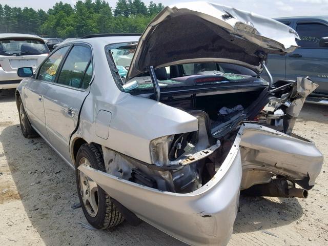 19UUA56723A048552 - 2003 ACURA 3.2TL SILVER photo 3