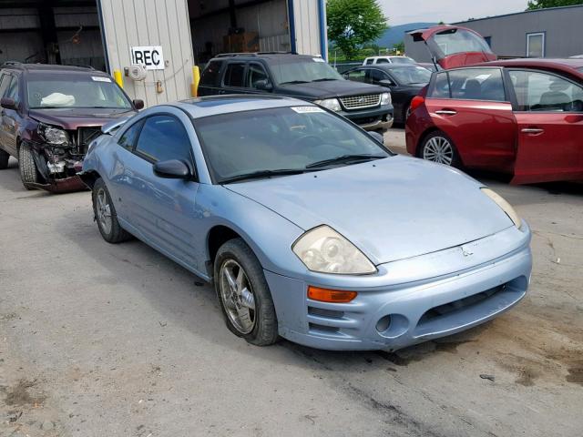 4A3AC44G73E064616 - 2003 MITSUBISHI ECLIPSE GS BLUE photo 1