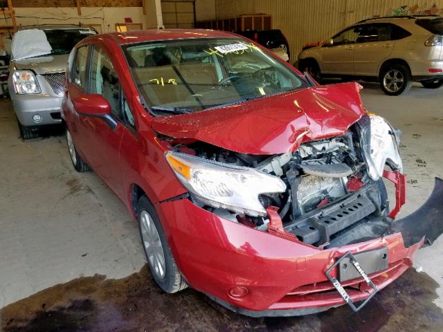 3N1CE2CP6FL414482 - 2015 NISSAN VERSA NOTE RED photo 1