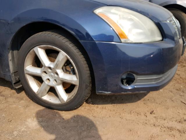 1N4BA41E44C923423 - 2004 NISSAN MAXIMA SE BLUE photo 9