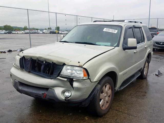 5LMEU78HX3ZJ25724 - 2003 LINCOLN AVIATOR 棕色 照片 2