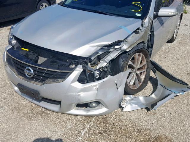 1N4BL2EP3CC104721 - 2012 NISSAN ALTIMA SR SILVER photo 9