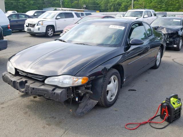 2G1WX15K329342033 - 2002 CHEVROLET MONTE CARL BLACK photo 2