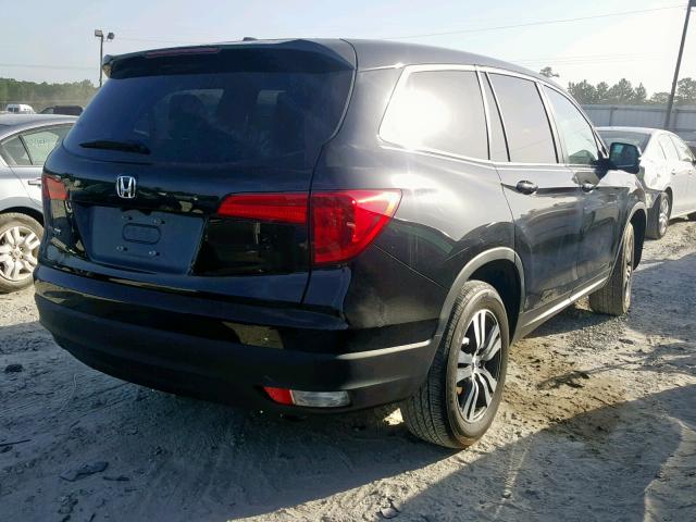 5FNYF5H70GB018784 - 2016 HONDA PILOT EXLN BLACK photo 4