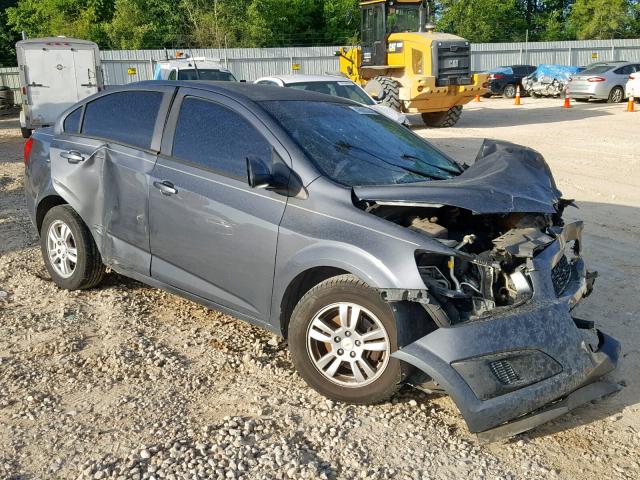 1G1JA5SH7C4195926 - 2012 CHEVROLET SONIC LS GRAY photo 1