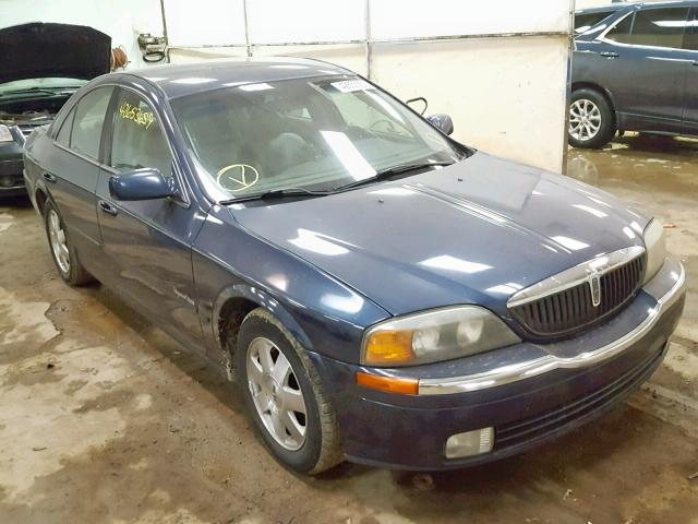 1LNHM86S12Y709857 - 2002 LINCOLN LS BLUE photo 1