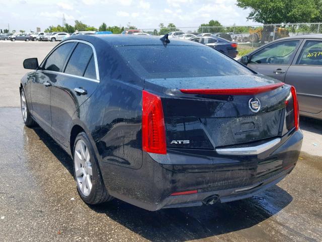 1G6AA5RA0E0175059 - 2014 CADILLAC ATS BLACK photo 3