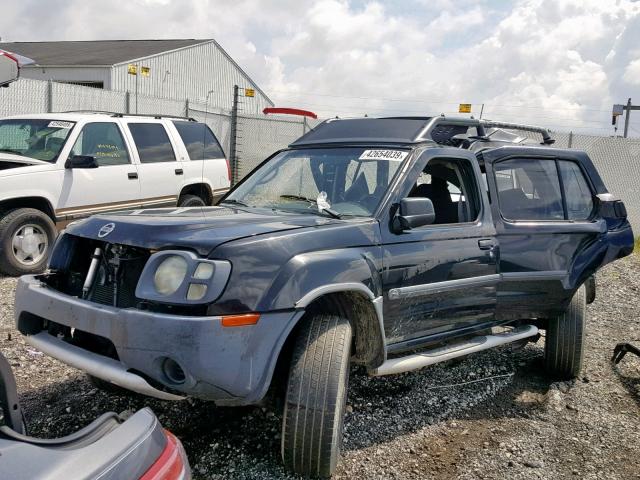 5N1ED28Y03C644581 - 2003 NISSAN XTERRA XE BLACK photo 2