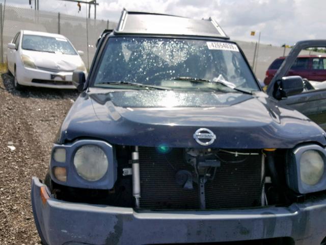 5N1ED28Y03C644581 - 2003 NISSAN XTERRA XE BLACK photo 7