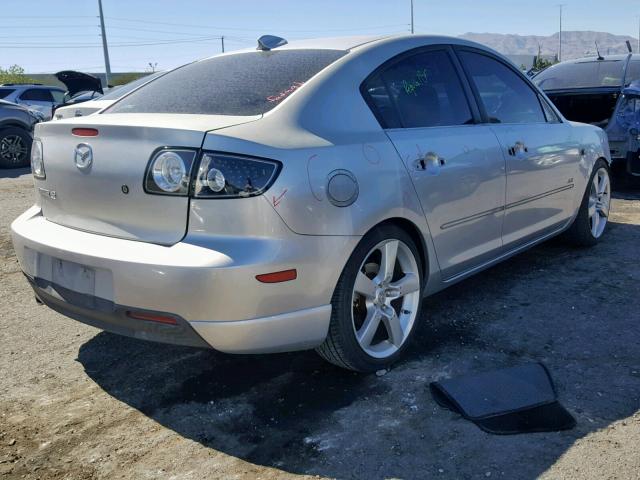 JM1BK124761541350 - 2006 MAZDA 3 S SILVER photo 4