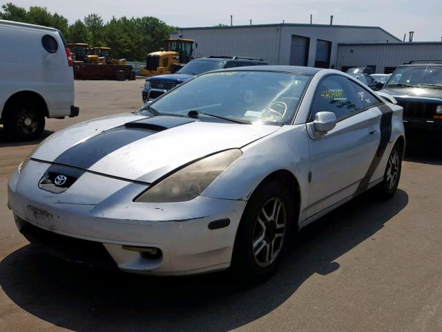 JTDDY32T3Y0004316 - 2000 TOYOTA CELICA GT- SILVER photo 2