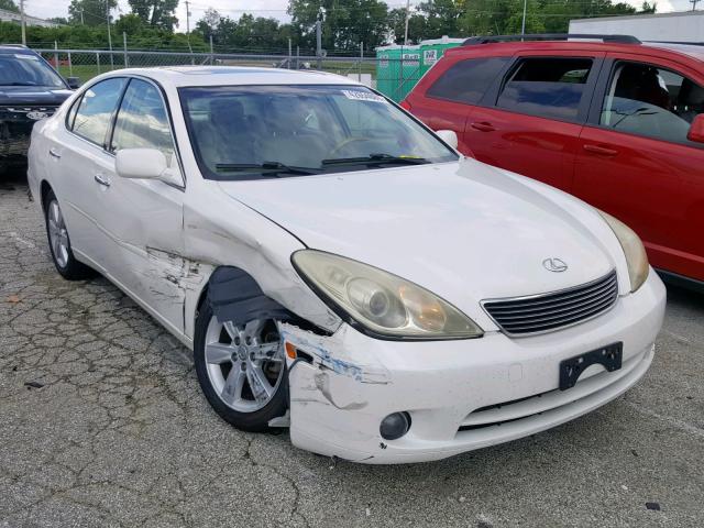 JTHBA30G855134431 - 2005 LEXUS ES 330 WHITE photo 1