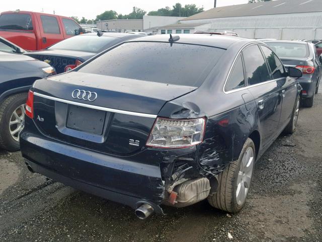 WAUDH74F76N082545 - 2006 AUDI A6 3.2 QUA BLACK photo 4