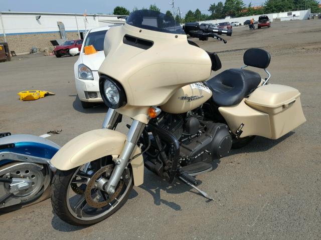 1HD1KRM15EB659305 - 2014 HARLEY-DAVIDSON FLHXS STRE TAN photo 2