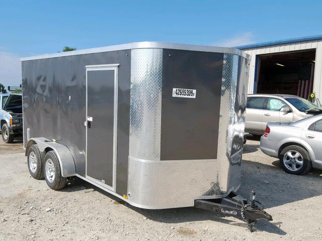 5YCBE1428KH001229 - 2019 CARGO TRAILER BLACK photo 1