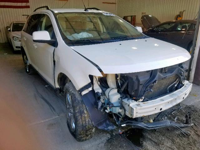 2FMDK48C58BA48200 - 2008 FORD EDGE SEL WHITE photo 1