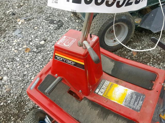 30550B - 2001 MURR LAWNMOWER RED photo 8